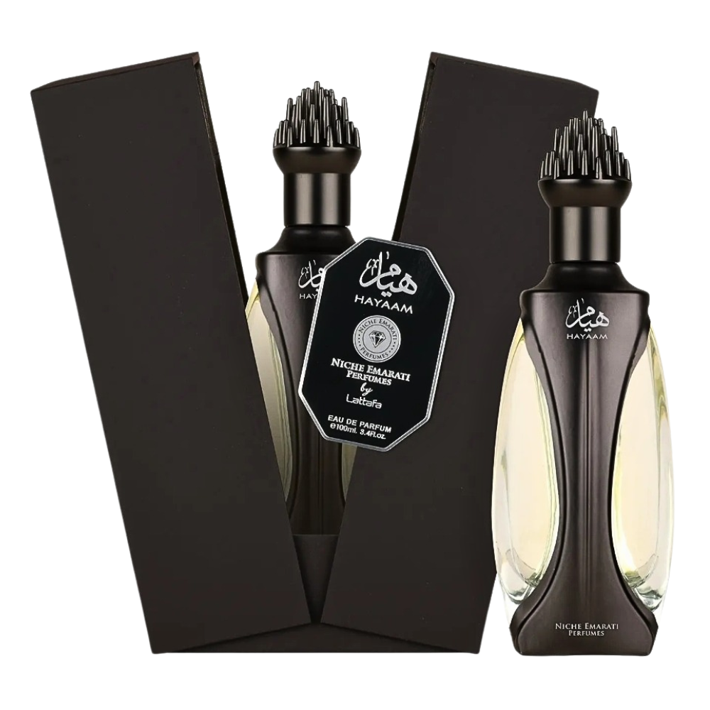 LATTAFA NICHE EMARATI PERFUMES HAYAAM EDP 100ML (H) (DUPE ORTO PARISI MEGAMARE EDP)