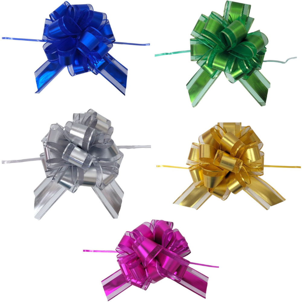 DECORACION CHONGOS O MOÑOS PARA REGALO, DECORA Y EMBELLECE REGALOS ELEGANTEMENTE