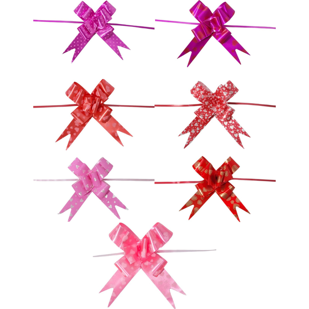 DECORACION CHONGOS O MOÑOS 10 PIEZAS PARA REGALO, DECORA Y EMBELLECE REGALOS ELEGANTEMENTE PAQUETE DE 10UND