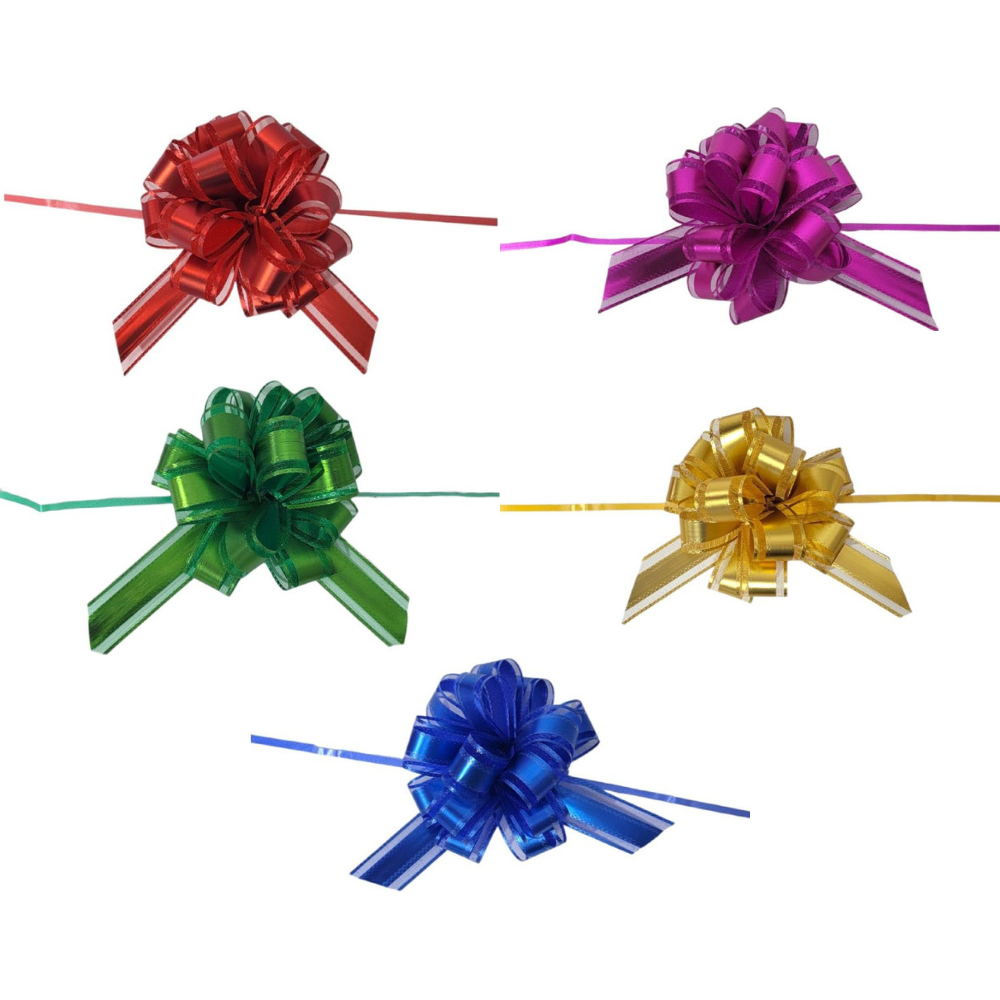 DECORACION CHONGOS O MOÑOS PARA REGALO, DECORA Y EMBELLECE REGALOS ELEGANTEMENTE