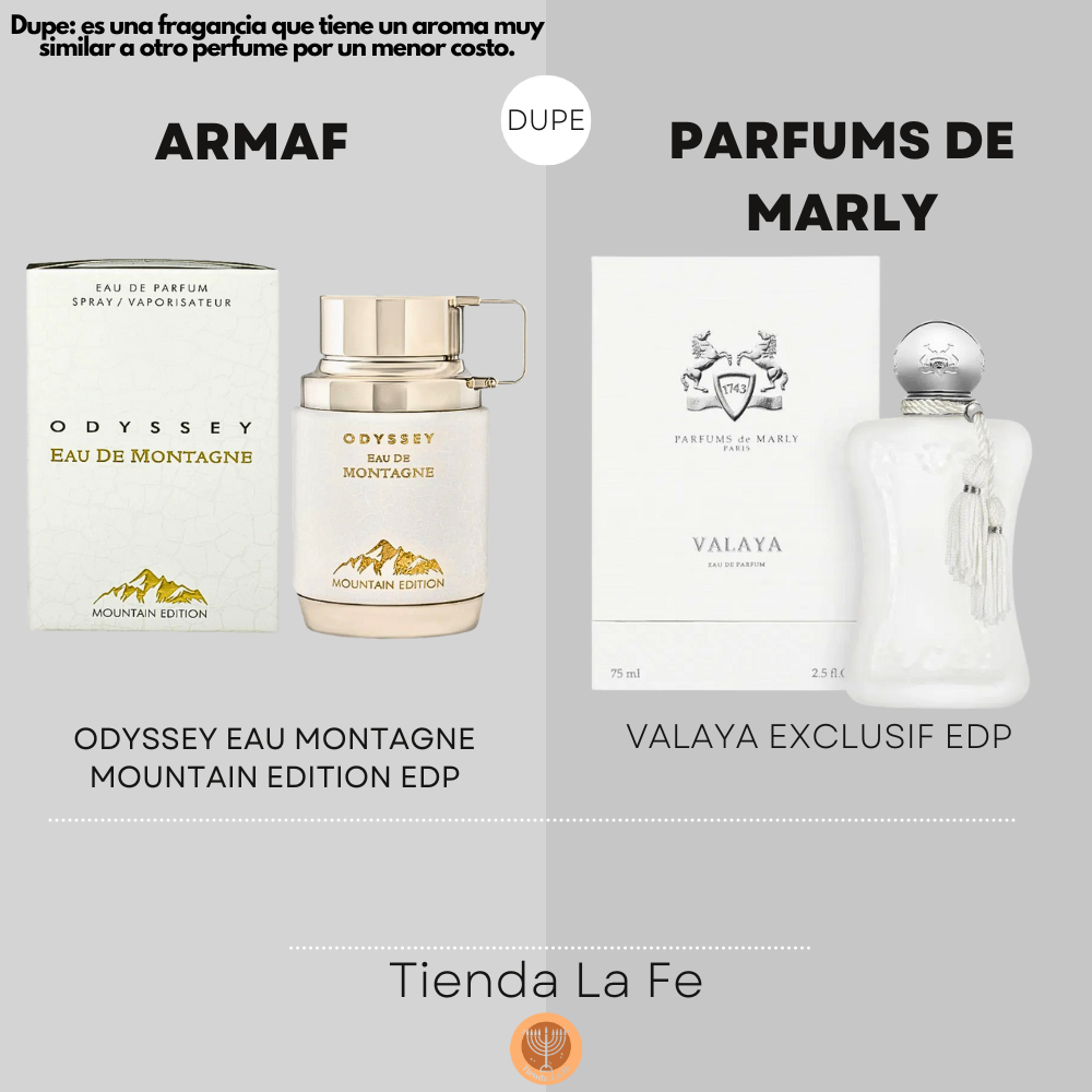 ARMAF ODYSSEY EAU MONTAGNE MOUNTAIN EDITION EDP 100ML (M) (DUPE PARFUMS DE MARLY VALAYA EXCLUSIF EDP)