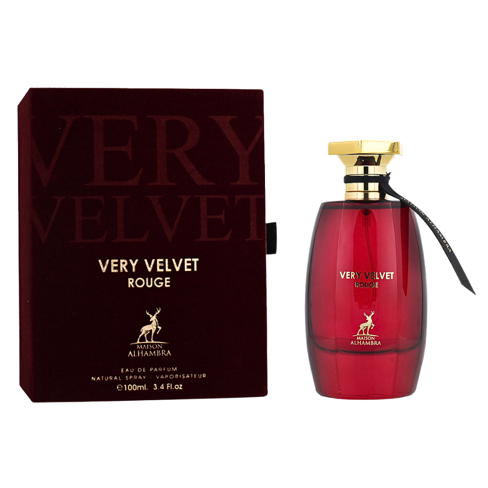 MAISON ALHAMBRA VERY VELVET ROUGE EDP 100ML (M) (DUPE VICTORIAS SECRET VERY SEXY EDP)