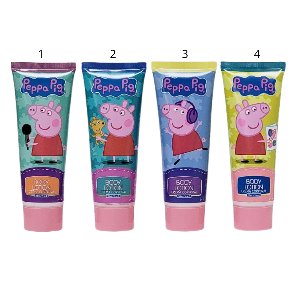 CREMA CORPORAL PARA NIÑA DE PEPPA PIG 118ML