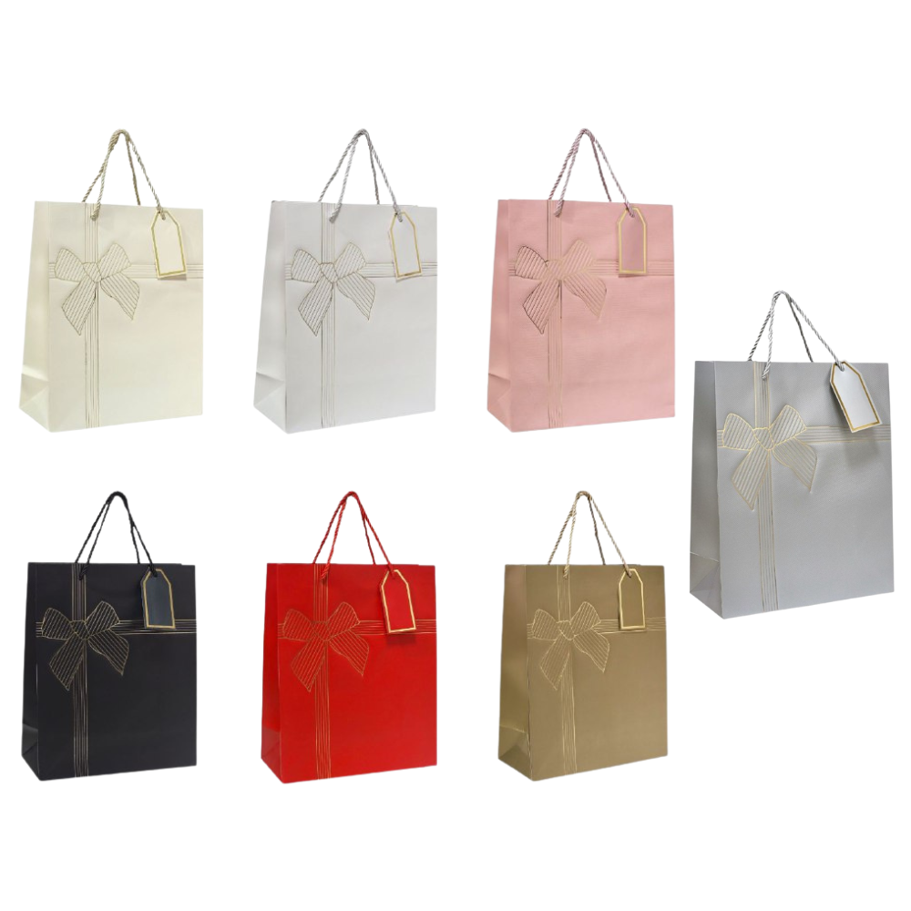 BOLSA DE REGALO DE MEDIANA 26X32X10CM