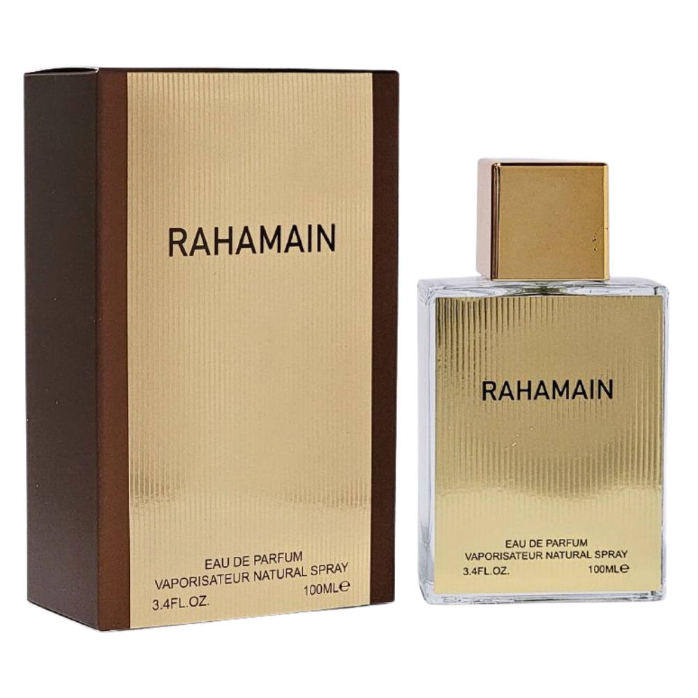 LOVALI FRAGRANCES RAHAMAIN EDP 100ML (H) (AROMA SIMILAR AL HARAMAIN AMBER OUD GOLD EDITION EDP)