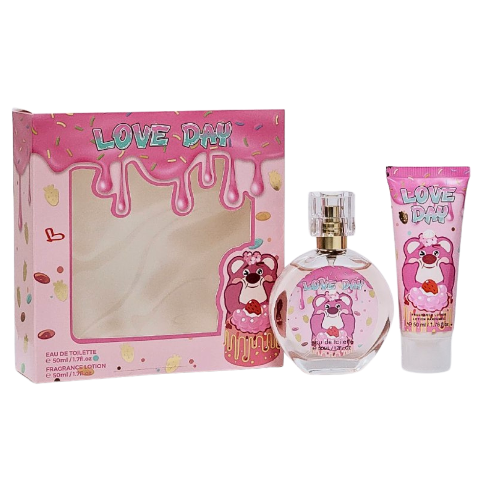 SET LOVE DAY EDT 50ML, BODY LOTION 50ML (M)