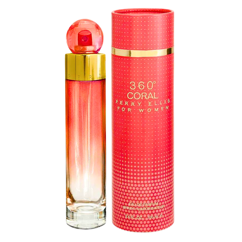 PERRY ELLIS 360 CORAL FOR WOMEN EDP 100ML (M)