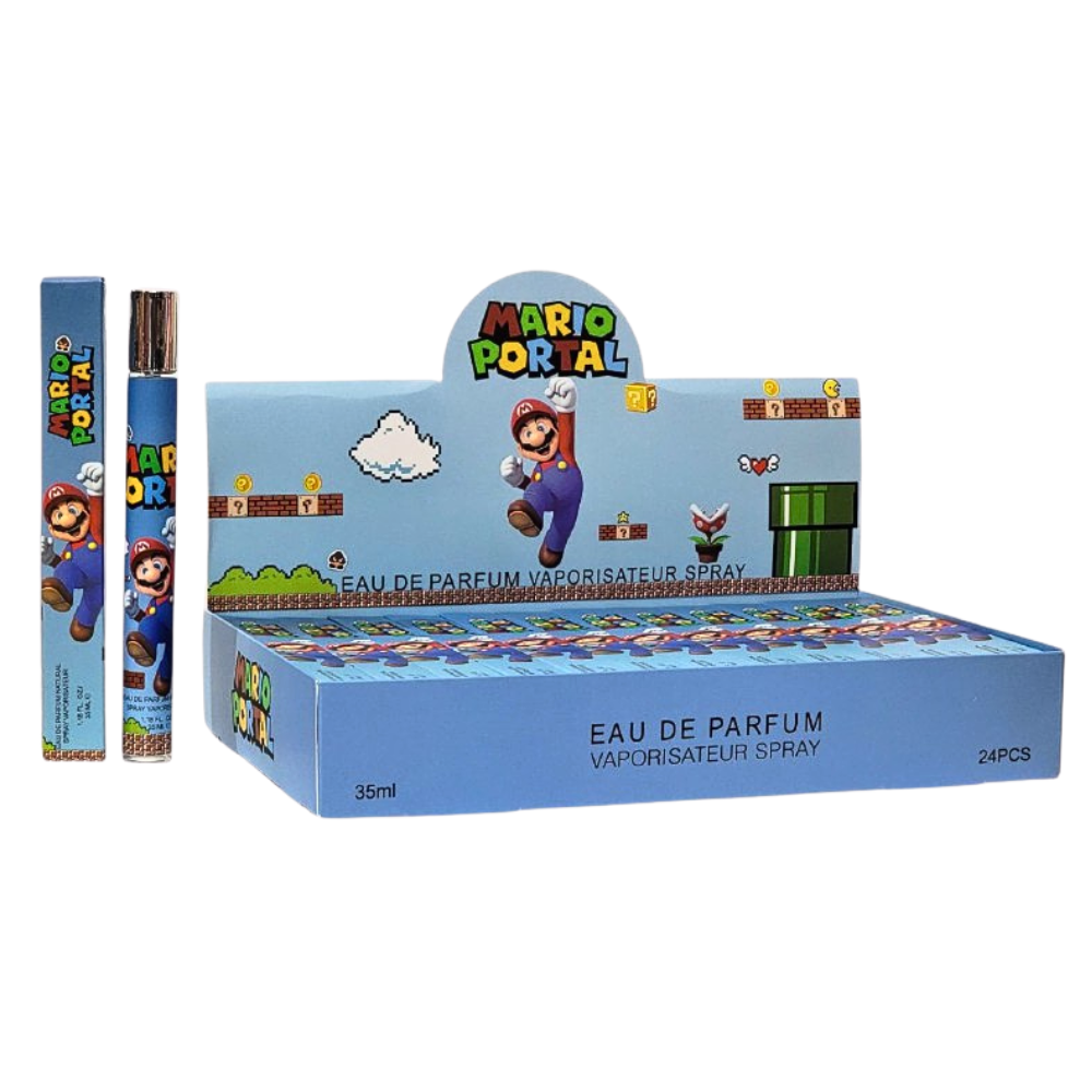 PERFUME EN TUBO PARA HOMBRE MARIO BROS PORTAL EDP 35ML (H)