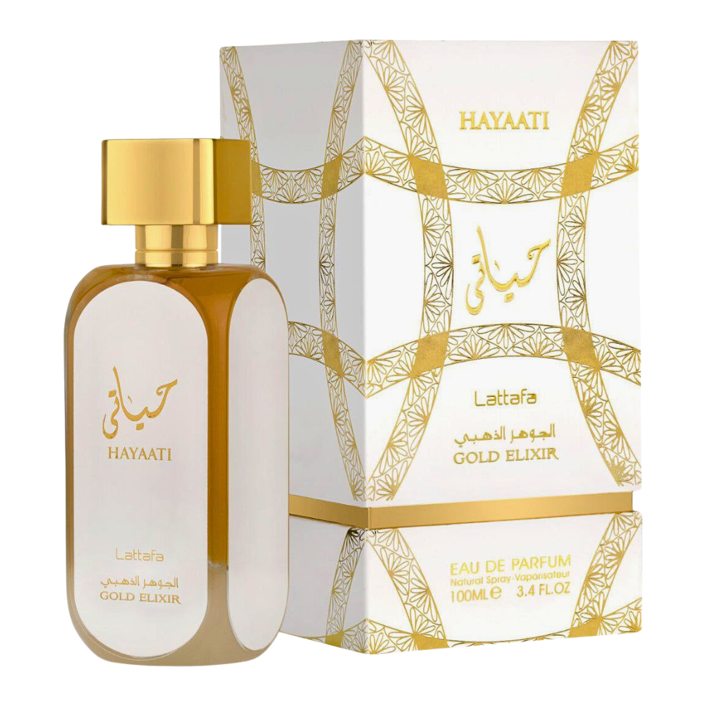 LATTAFA HAYAATI GOLD ELIXIR EDP 100ML (U) (DUPE GIORGIO ARMANI CODE PROFUMO PARFUM)
