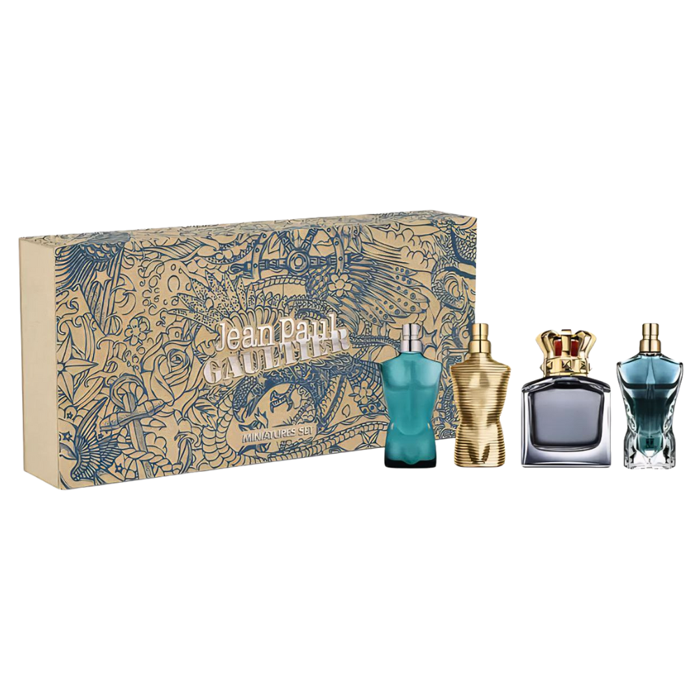 SET JEAN PAUL GAULTIER MINIATURES SET EDP 7ML, EDT 7MLX3 (H)
