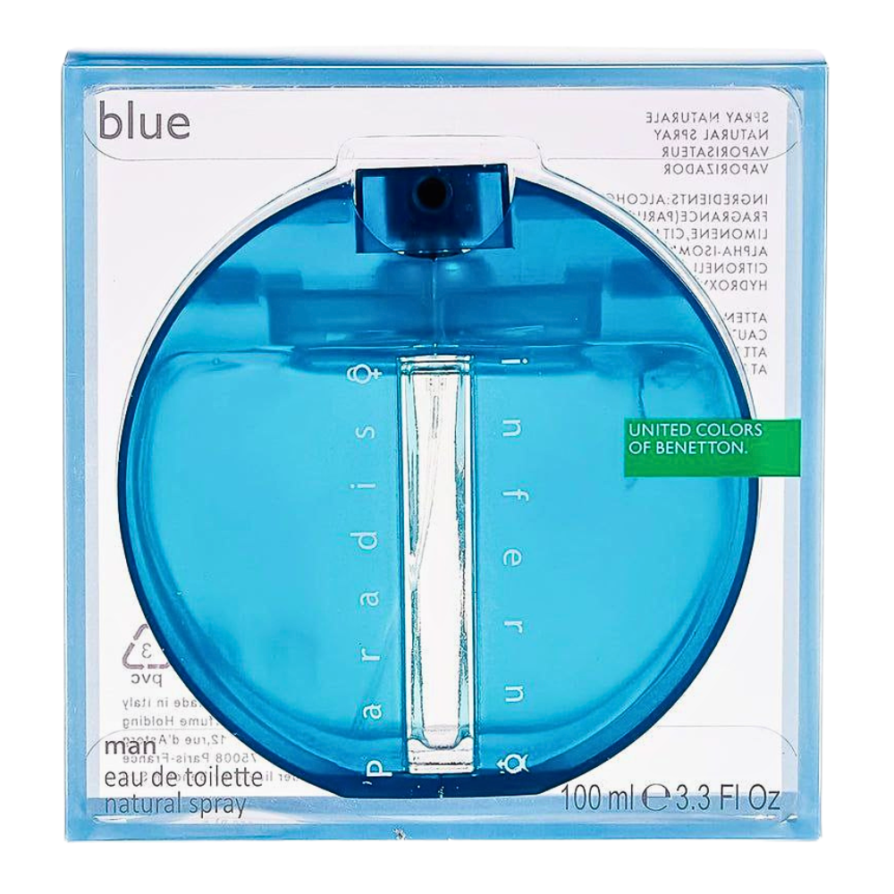 UNITED COLORS OF BENETTON PARADISO INFERNO BLUE EDT 100ML (H)