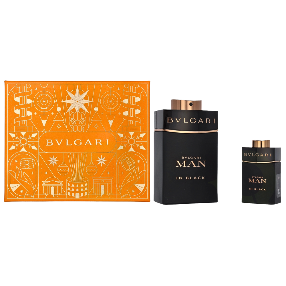 SET BVLGARI MAN IN BLACK EDP 100ML, MINI EDP 15ML (H)