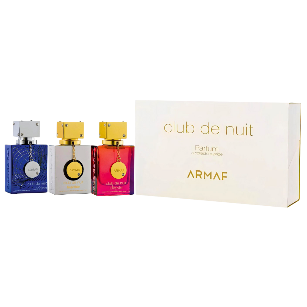SET ARMAF CLUB DE NUIT PARFUM EDP 30MLX3 (U)