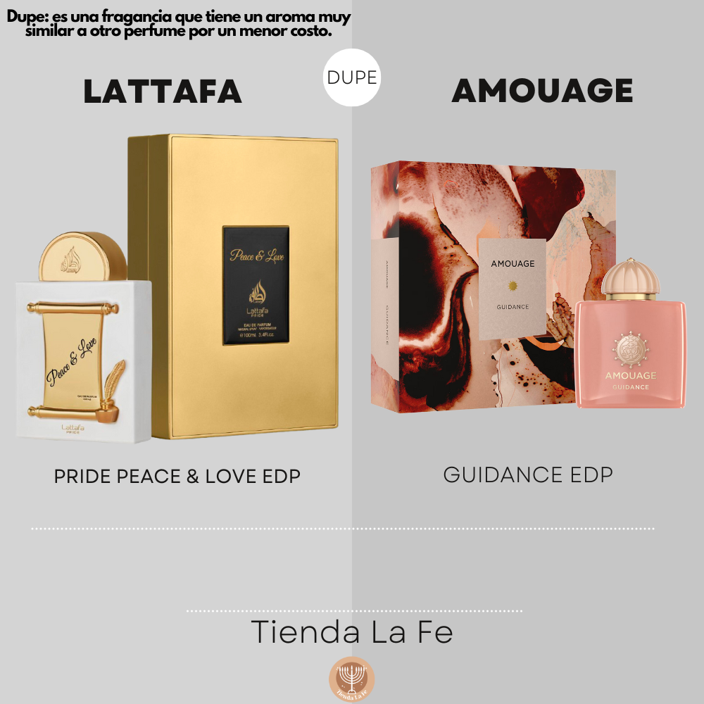 LATTAFA PRIDE PEACE & LOVE EDP 100ML (M) (DUPE AMOUAGE GUIDANCE EDP)