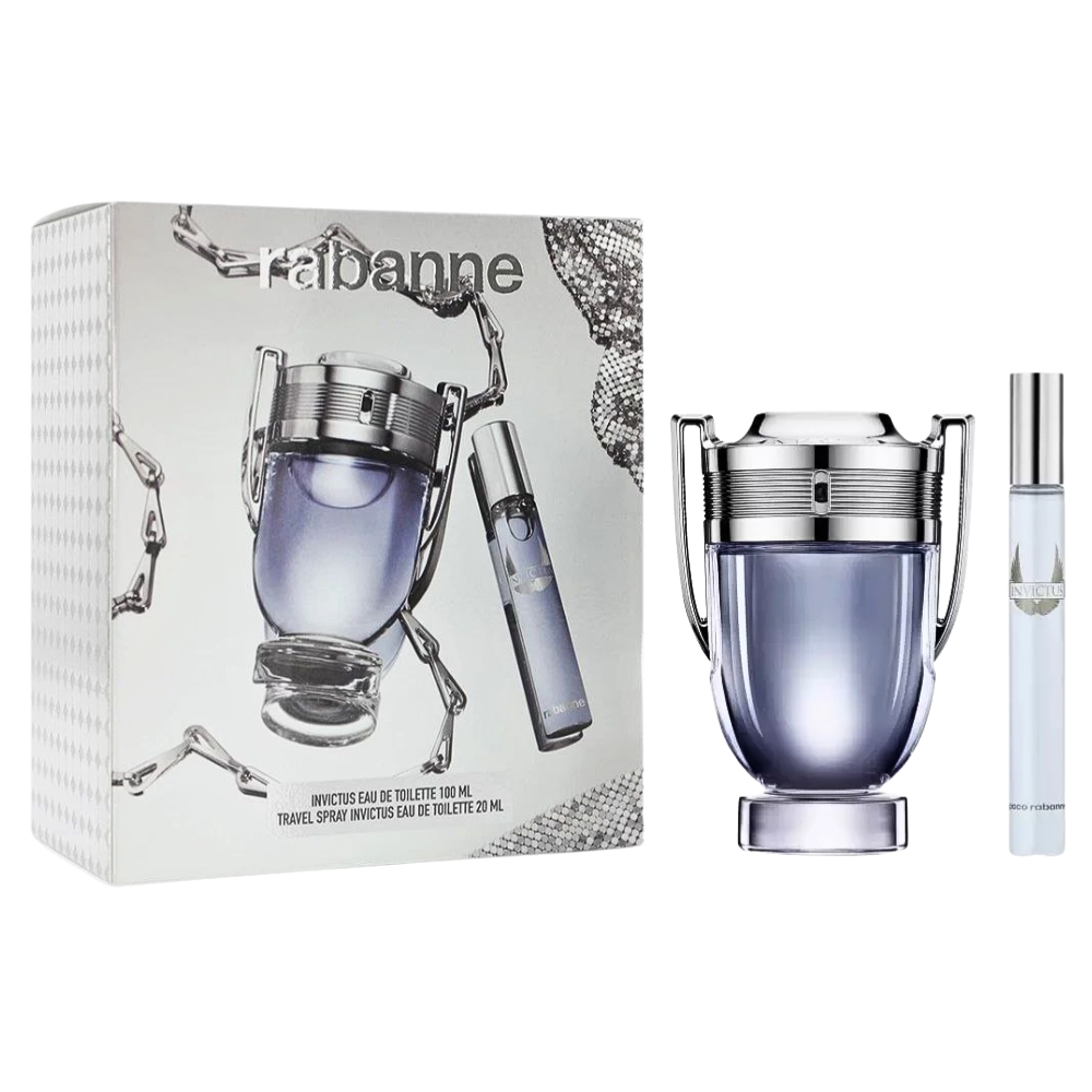 SET PACO RABANNE INVICTUS EDT 100ML, MINI EDT 20ML (H)