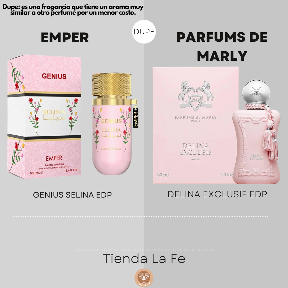 EMPER GENIUS SELINA EDP 100ML (M) (DUPE PARFUMS DE MARLY DELINA EXCLUSIF EDP)