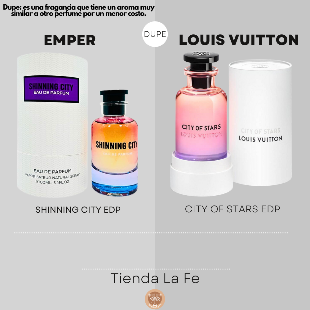 EMPER SHINNING CITY EDP 100ML (U) (DUPE LOUIS VUITTON CITY OF STARS EDP)