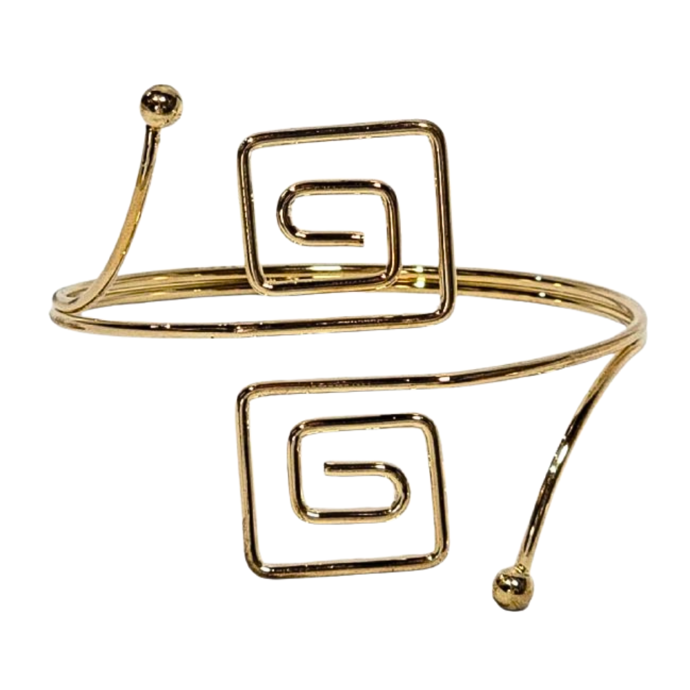 BRAZALETE PARA BRAZO SUPERIOR AJUSTABLE DE ACERO