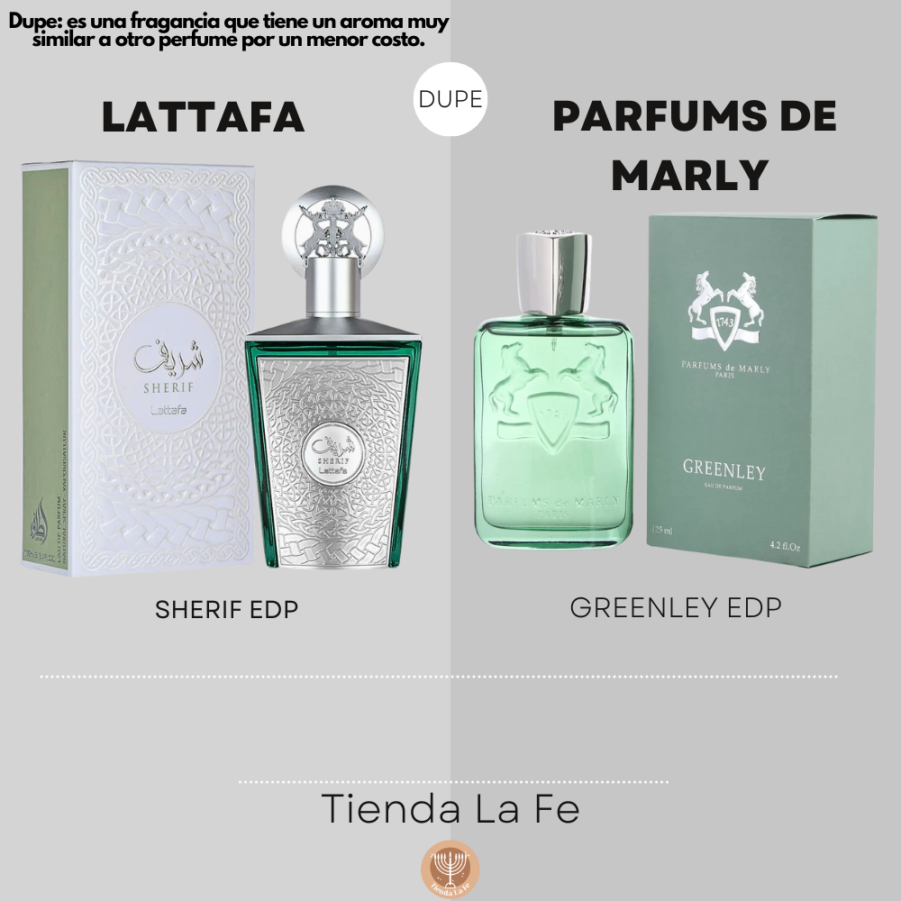 LATTAFA SHERIF EDP 100ML (H) (DUPE PARFUMS DE MARLY GREENLEY EDP)
