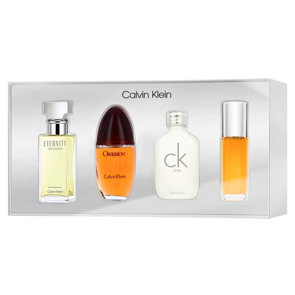 SET CALVIN KLEIN MINI PERFUMES EDP 15MLX3, EDT 15ML (M)