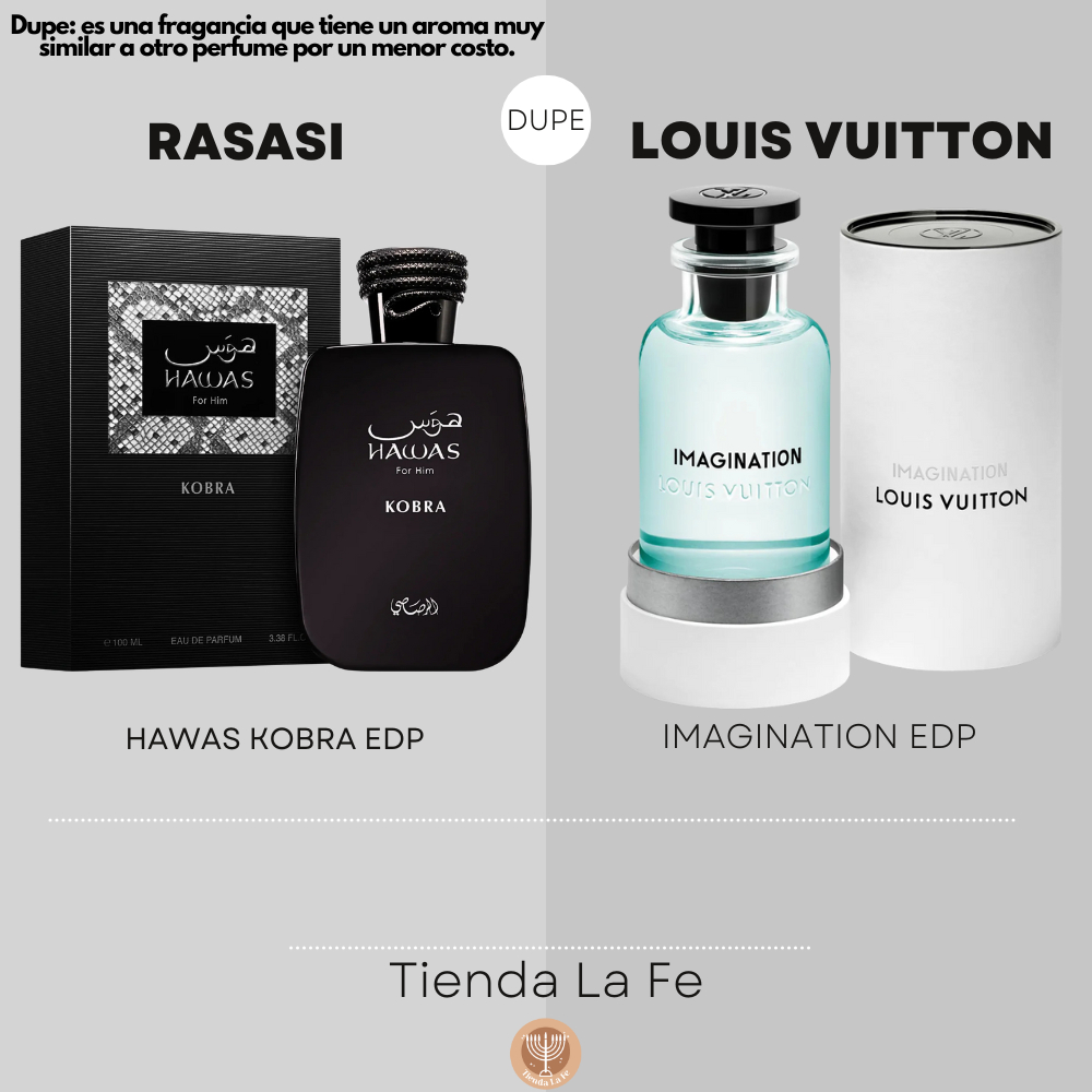 RASASI HAWAS KOBRA EDP 100ML (H) (DUPE LOUIS VUITTON IMAGINATION EDP)