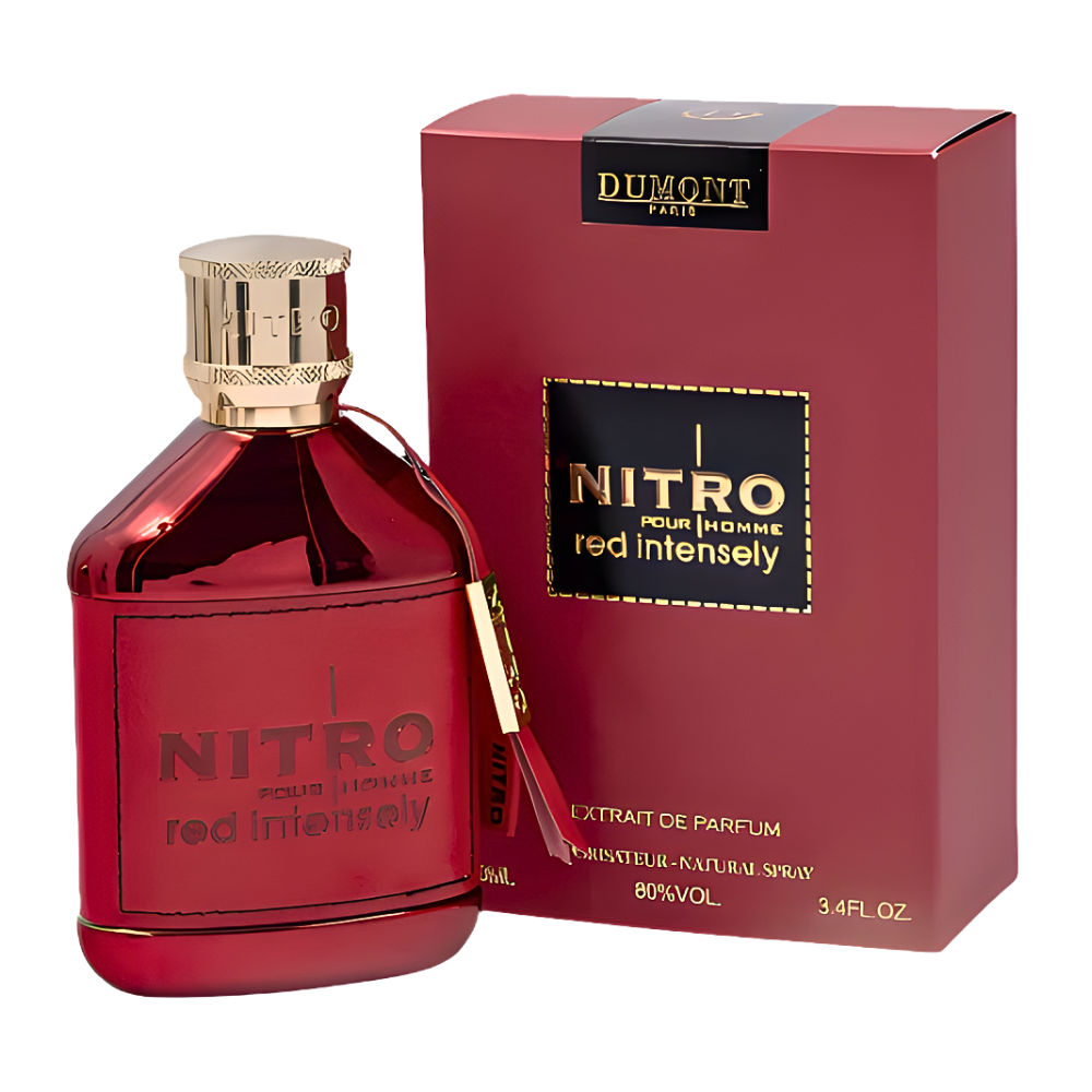 DUMONT NITRO RED INTENSELY POUR HOMME EXTRAIT EDP 100ML (H) (DUPE PACO RABANNE INVICTUS AQUA EDT)