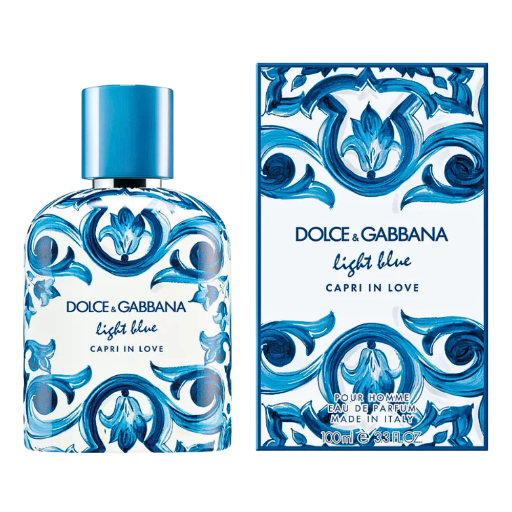 DOLCE & GABBANA LIGHT BLUE CAPRI IN LOVE POUR HOMME EDP 100ML (H)