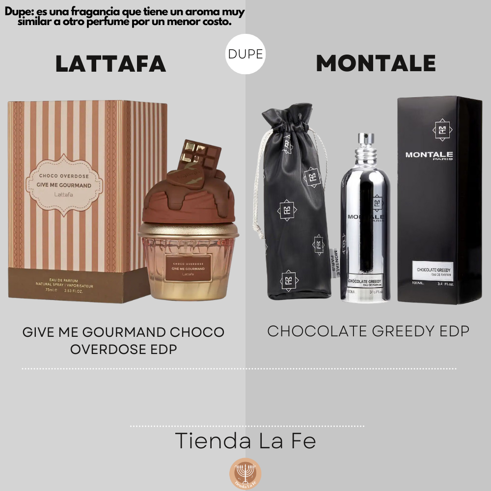 LATTAFA GIVE ME GOURMAND CHOCO OVERDOSE EDP 75ML (M) (DUPE MONTALE CHOCOLATE GREEDY EDP)