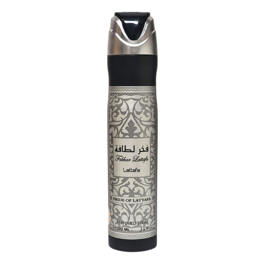LATTAFA BODY SPRAY FAKHAR BLACK 300ML (H)