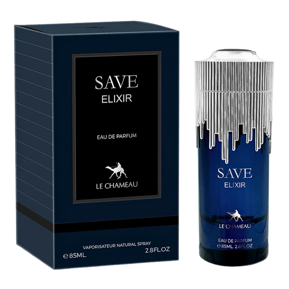 LE CHAMEAU SAVE ELIXIR EDP 85ML (H) (DUPE CHRISTIAN DIOR SAUVAGE ELIXIR PARFUM)