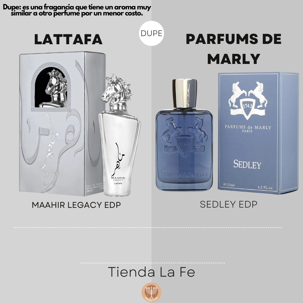 LATTAFA MAAHIR LEGACY EDP 100ML (H) (DUPE PARFUMS DE MARLY SEDLEY EDP)