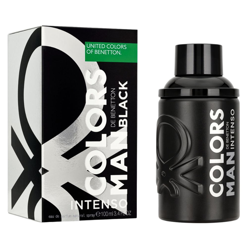 UNITED COLORS OF BENETTON COLORS MAN BLACK INTENSO EDP 100ML (H)