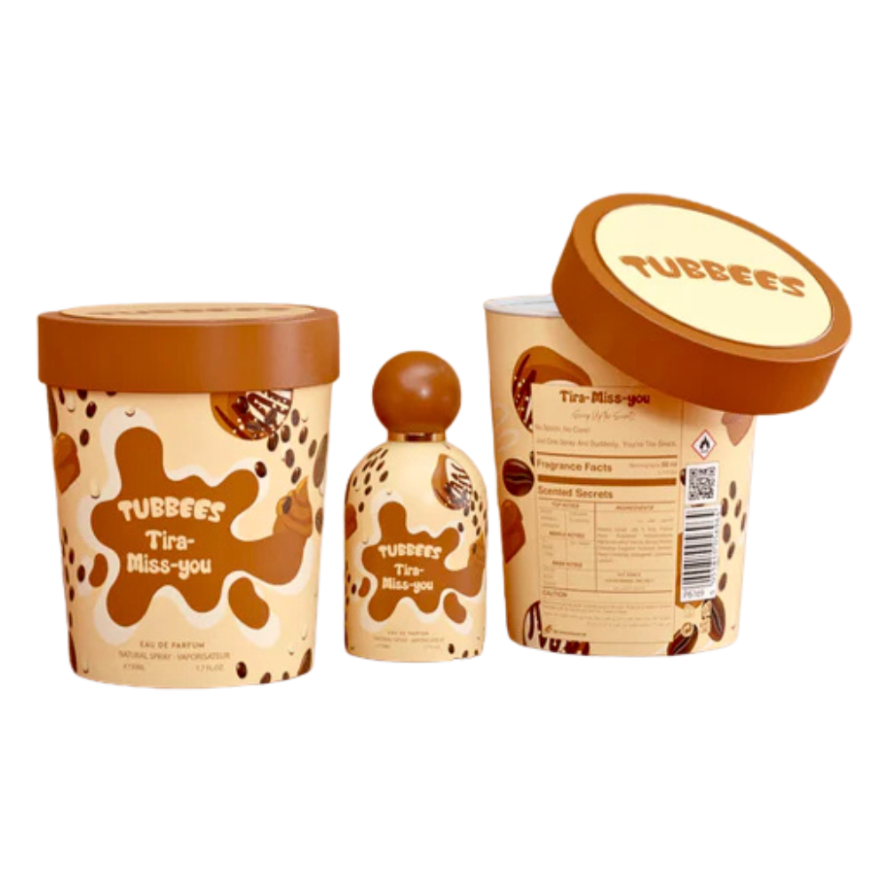 GRANDEUR TUBBEES TIRA MISS YOU EDP 50ML (M) (DUPE MANCERA AMORE CAFFE EDP)