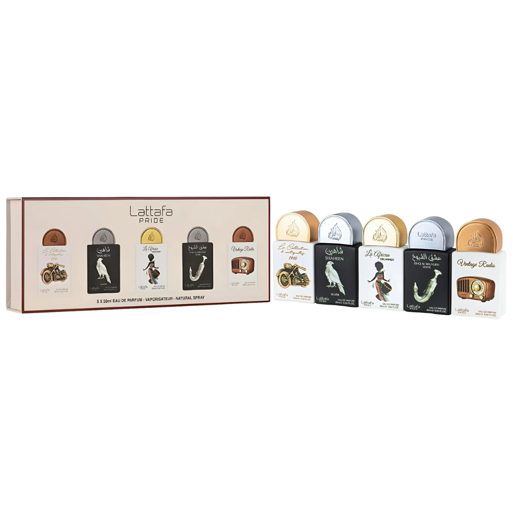 SET LATTAFA PRIDE EDP 20MLX5 (U)