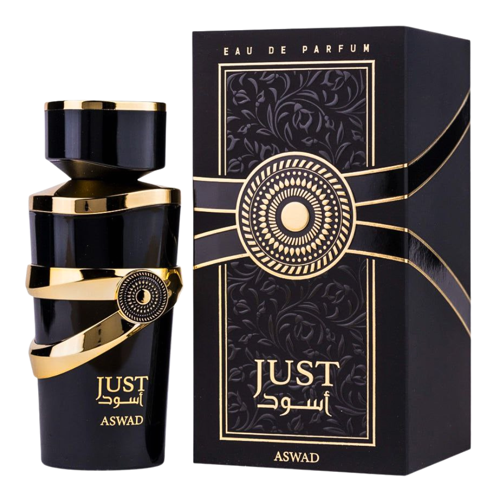FRAGRANCE WORLD JUST ASWAD EDP 100ML (H) (DUPE CHRISTIAN DIOR SAUVAGE ELIXIR EDP)