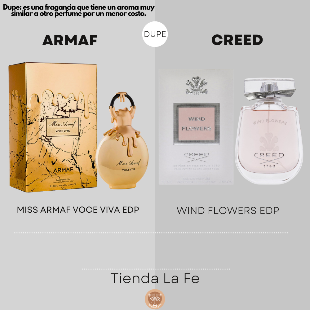 ARMAF MISS ARMAF VOCE VIVA EDP 100ML (M) (DUPE CREED WIND FLOWERS EDP)