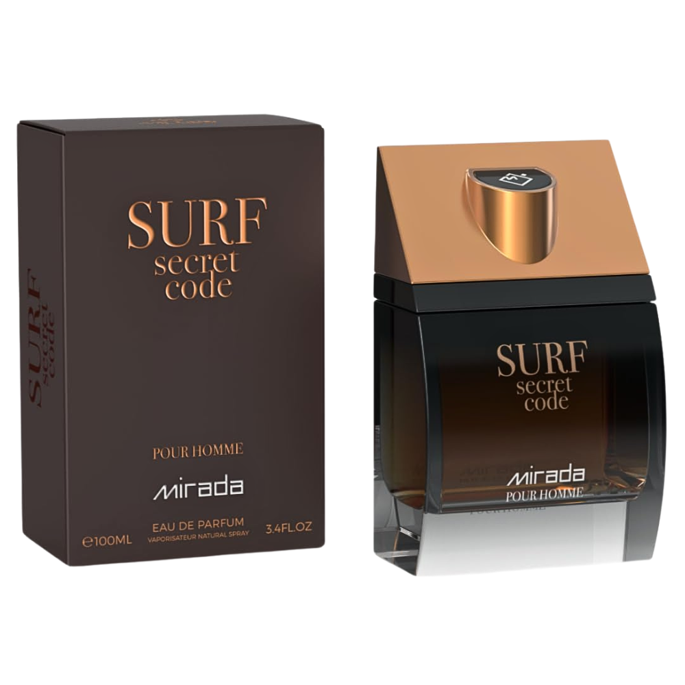 MIRADA SURF SECRET CODE POUR HOMME EDP 100ML (H) (DUPE GIORGIO ARMANI ARMANI CODE PARFUM)