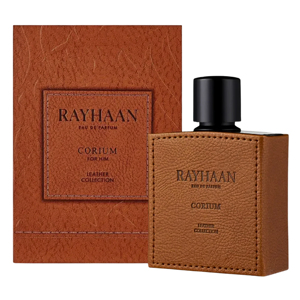 RAYHAAN CORIUM FOR HIM EDP 100ML (H) (DUPE GIORGIO ARMANI EMPORIO ARMANI STRONGER WITH YOU LEATHER EDP)