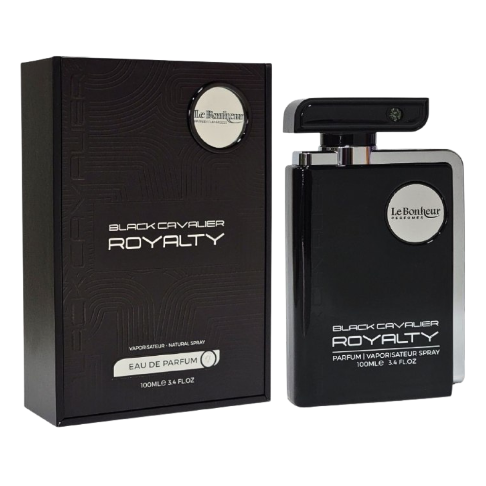 LE BONHEUR BLACK CAVALIER ROYALTY EDP 100ML (H) (DUPE CREED ABSOLU AVENTUS EDP)
