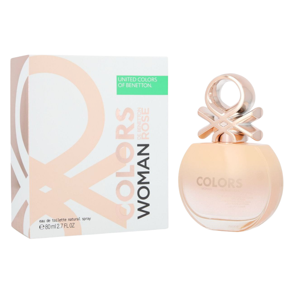 UNITED COLORS OF BENETTON COLORS WOMAN DE BENETTON ROSE EDT 80ML (M)