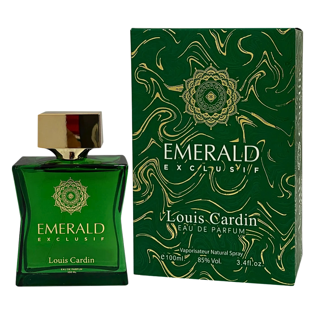LOUIS CARDIN EMERALD EXCLUSIF GREEN EDP 100ML (U) (DUPE YVES SAINT LAURENT Y EDP)