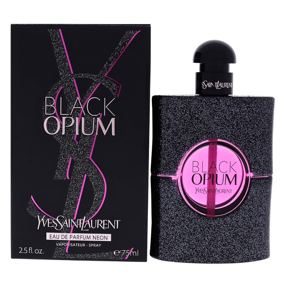 YVES SAINT LAURENT BLACK OPIUM NEON EDP 75ML (M)
