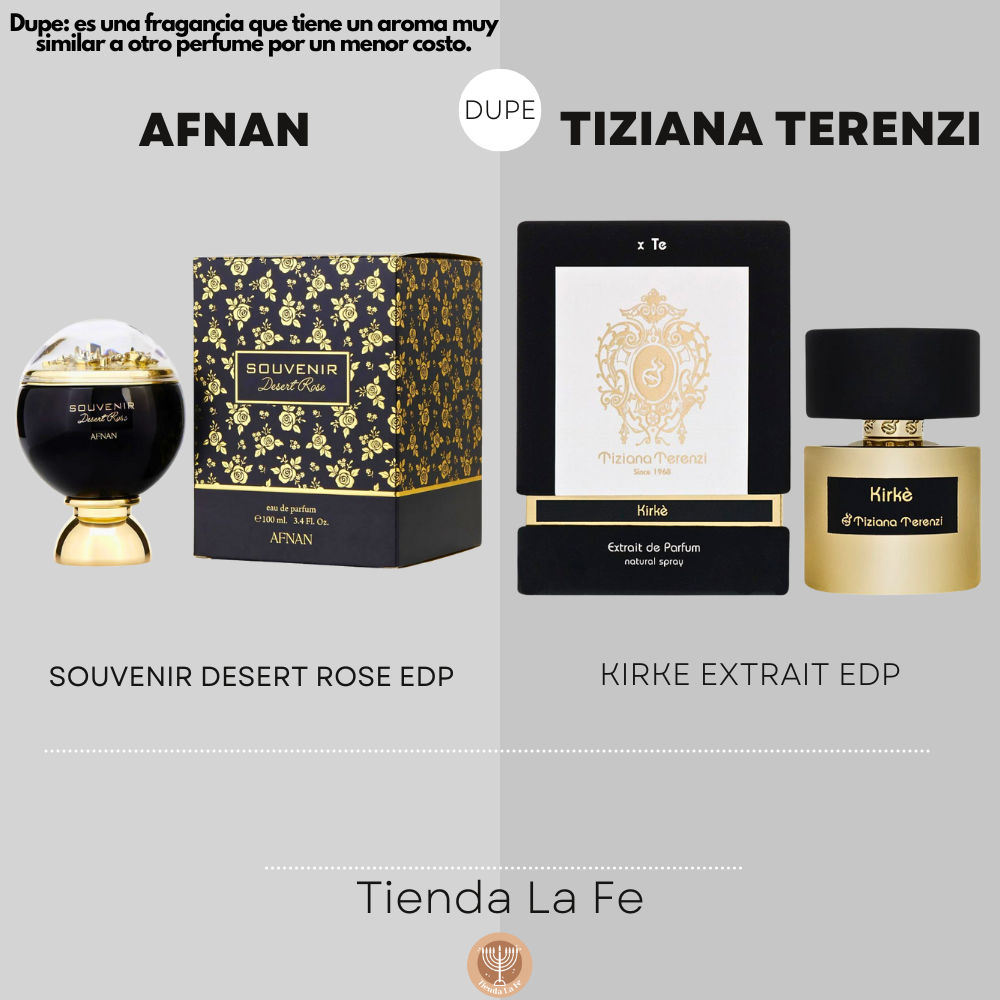AFNAN SOUVENIR DESERT ROSE EDP 100ML (M) (DUPE TIZIANA TERENZI KIRKE EXTRAIT EDP)