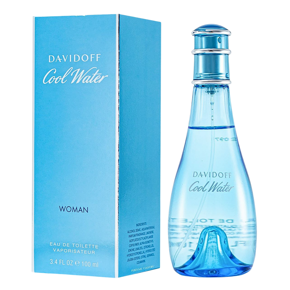 DAVIDOFF COOL WATER FOR WOMEN EDT 100ML (M)