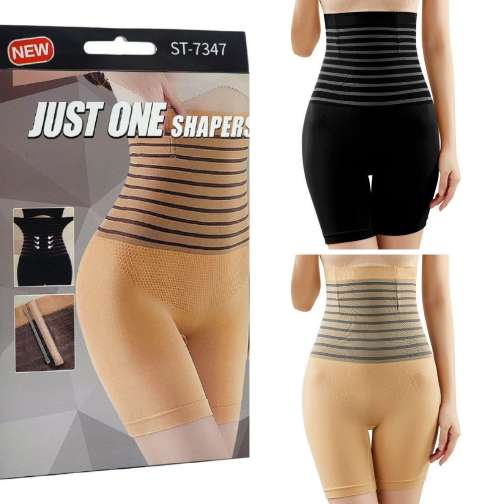 PANTALONES CORTOS MOLDEADORES DE CINTURA, CONTROOL ABDOMINAL LEVANTA GLUTEOS ELASTICO JUST ONE SHAPERS