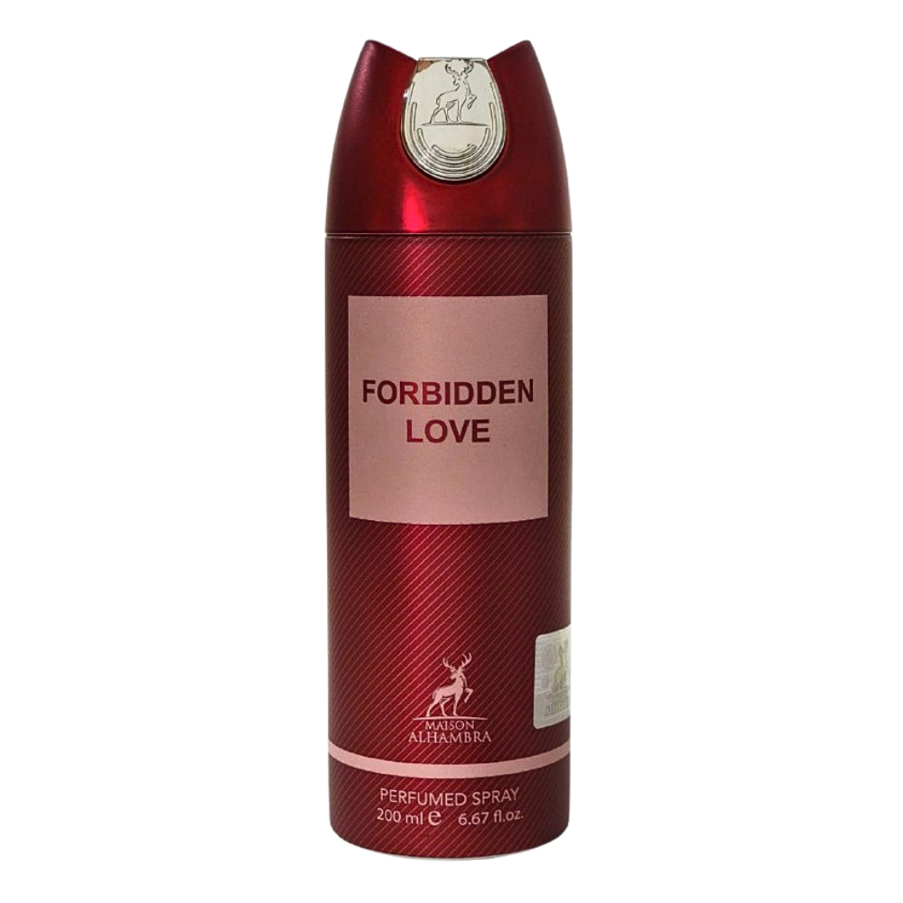 MAISON ALHAMBRA BODY SPRAY FORBIDDEN LOVE 200ML (M)