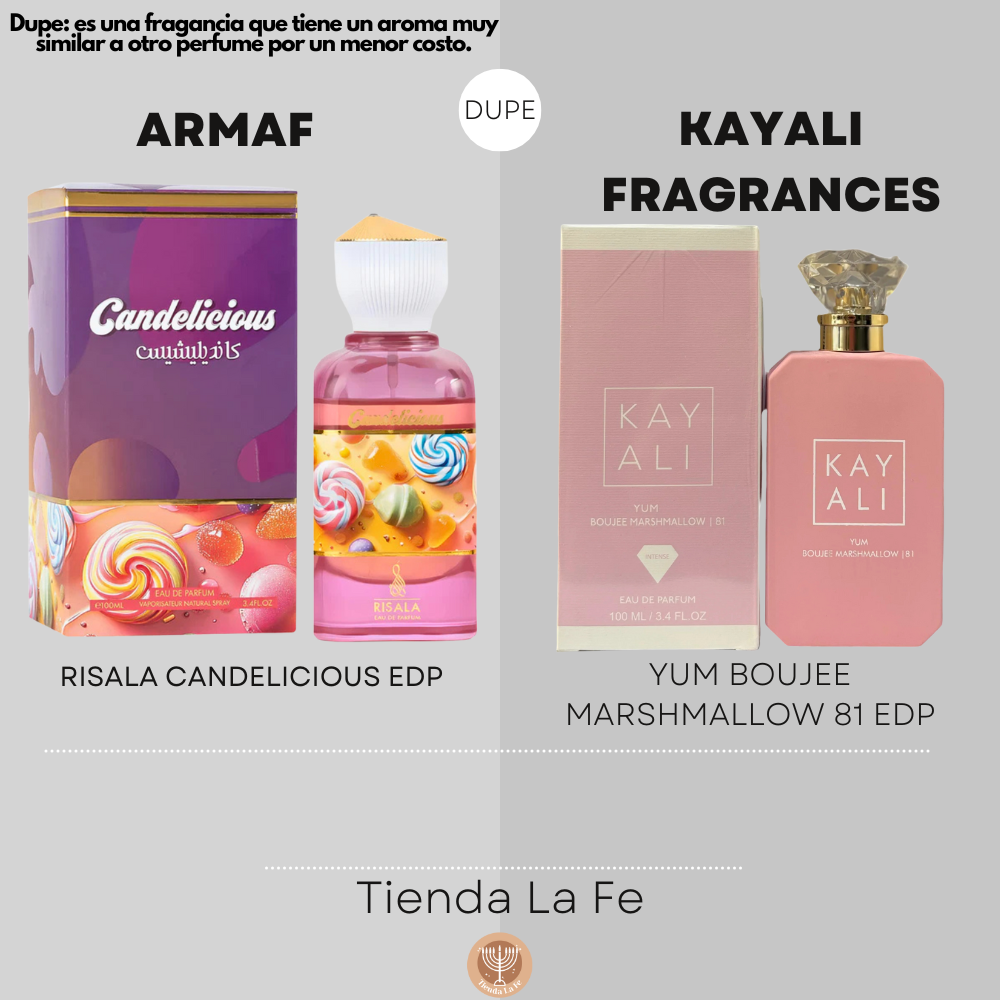 ARMAF RISALA CANDELICIOUS EDP 100ML (M) (DUPE KAYALI FRAGRANCES YUM BOUJEE MARSHMALLOW 81 EDP)