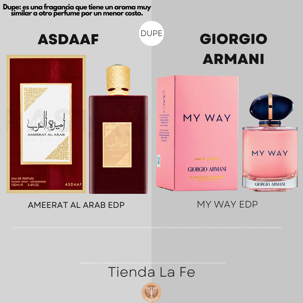 ASDAAF AMEERAT AL ARAB EDP 100ML (M) (DUPE GIORGIO ARMANI MY WAY EDP)
