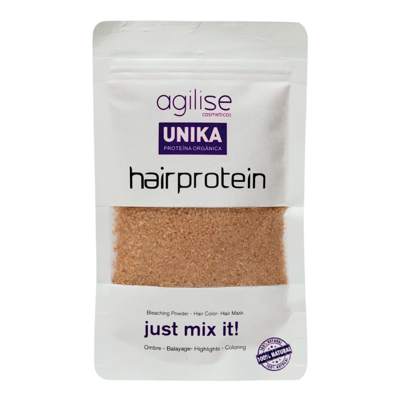 PROTEINA ORGANICA PARA EL CABELLO UNIKA AGILISE 100G