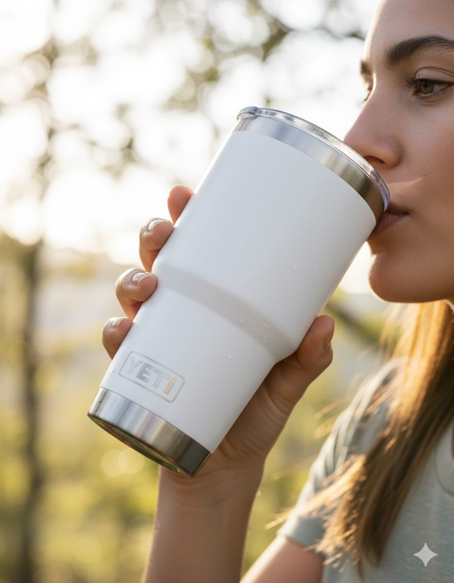 VASO TERMICO DE ACERO INOXIDABLE YETI 30 ONZAS